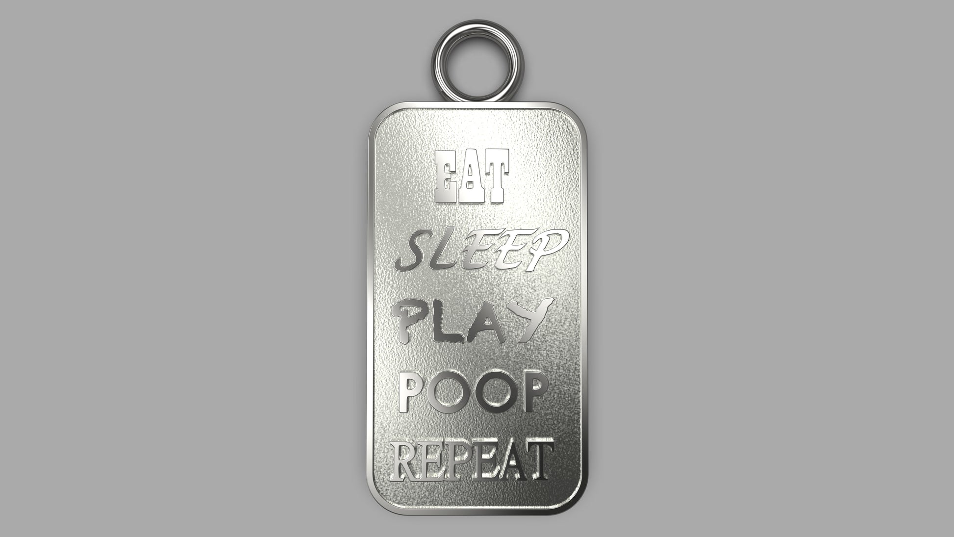 Dog Tag Charm