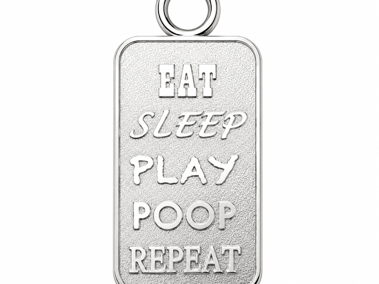 Dog Tag Charm