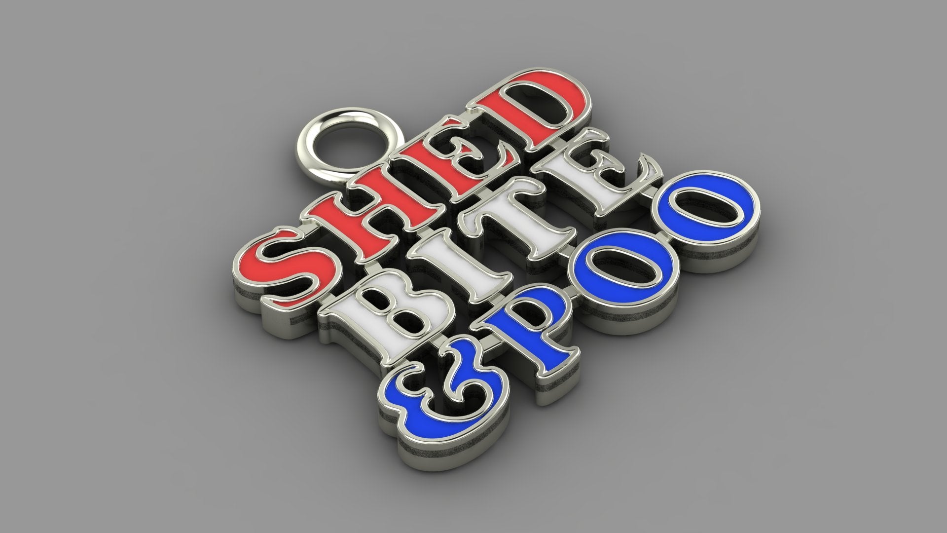 American Dog / Shed, Bite & Poo Charm
