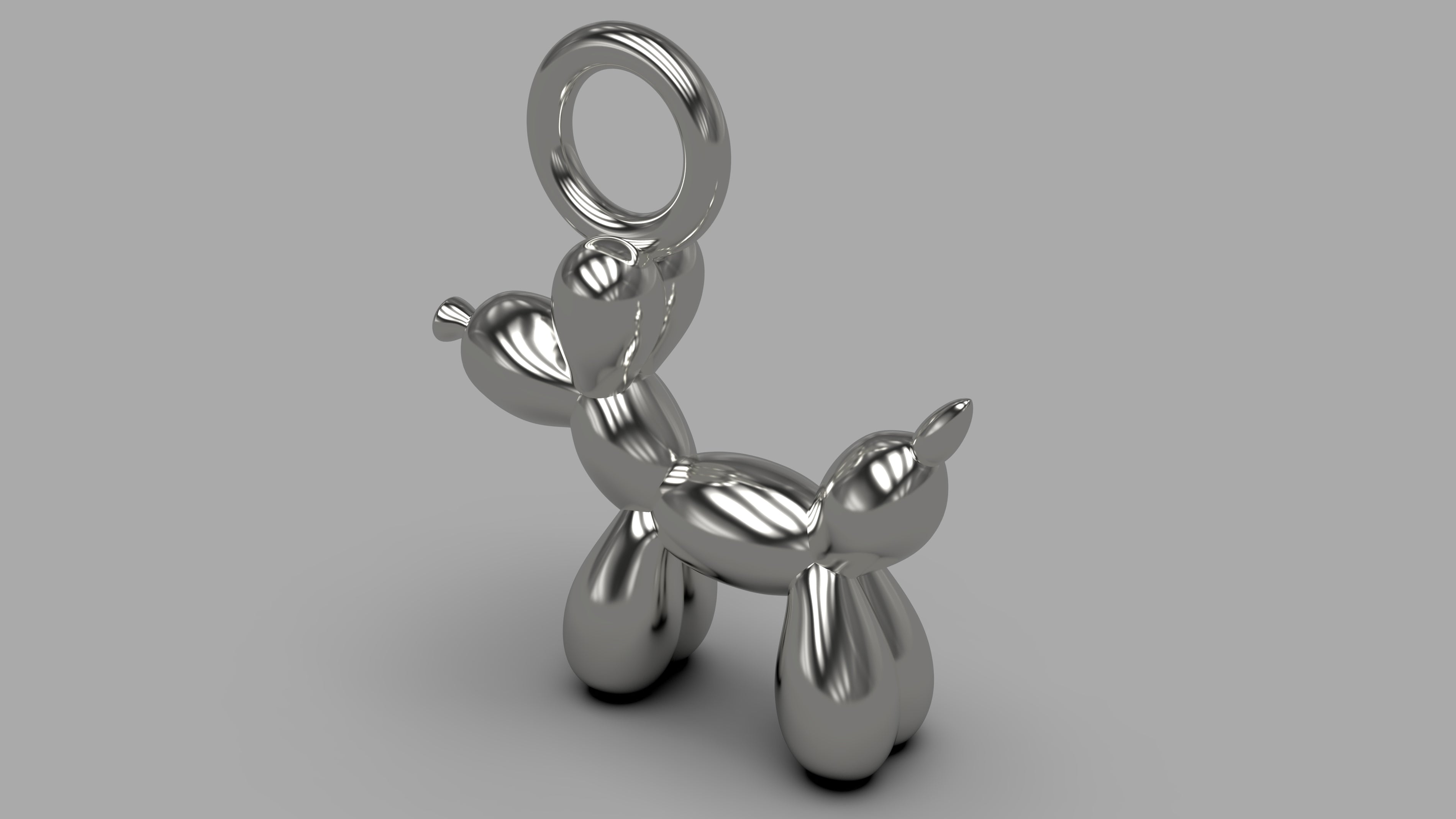Balloon Dog Charm
