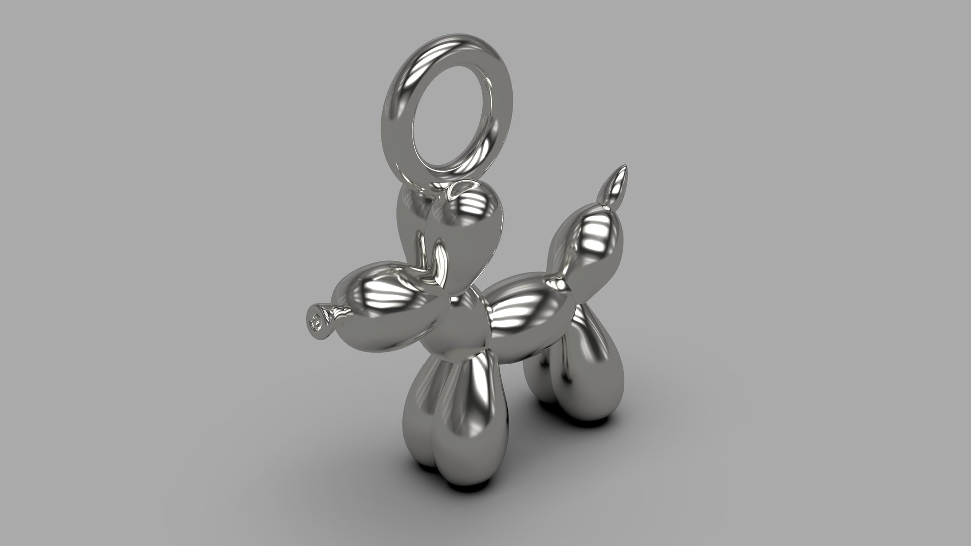 Balloon Dog Charm
