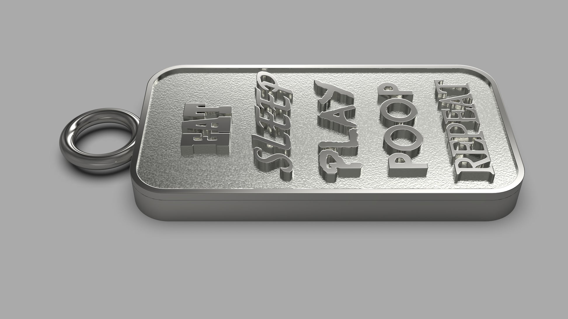 Dog Tag Charm