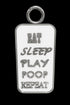 eat, sleep, play poop