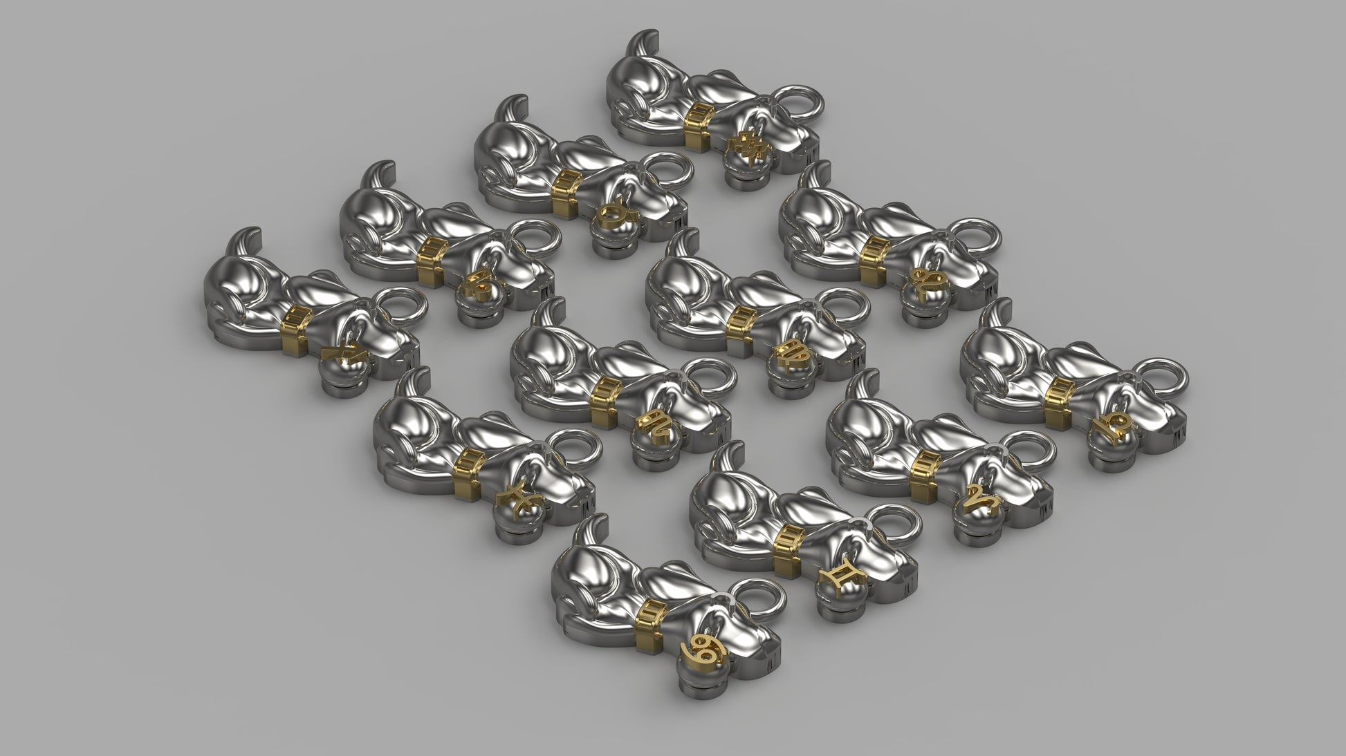 Zodiac Charm